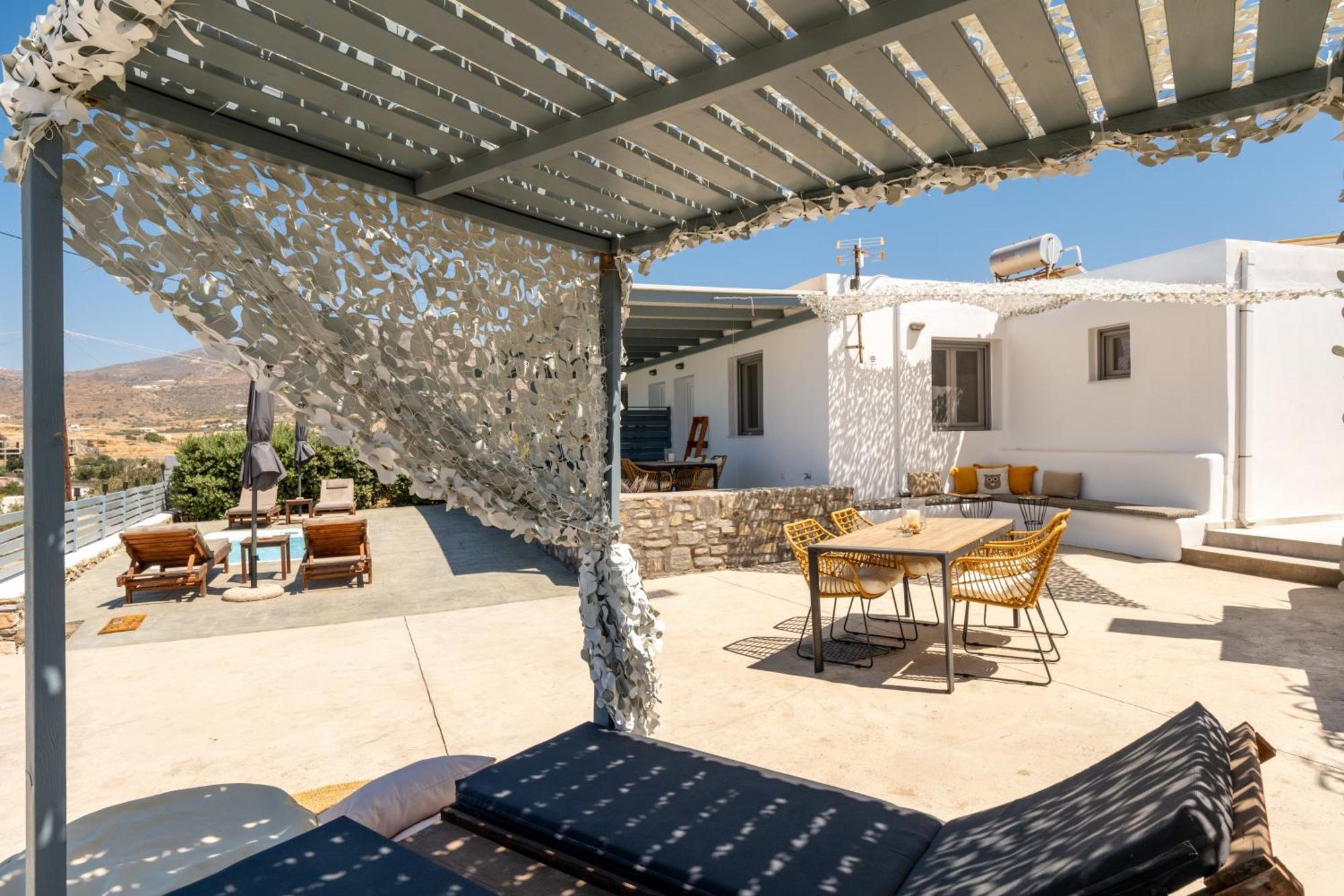 Blue View Villa Apartment #1 With Shared Pool Pounda Exterior foto